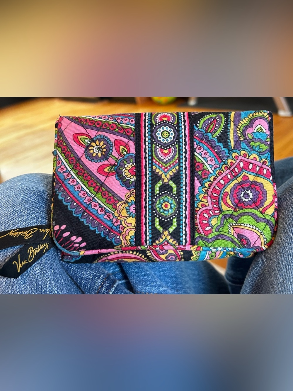 Vera Bradley Wallet in “Symphony in Hue” (Retired Pattern)